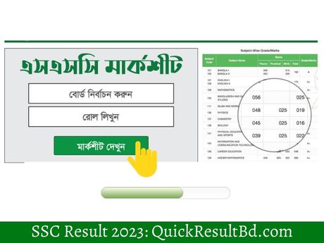 ssc result 2023 full marksheet